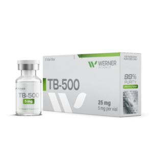 TB 500 Peptide 25mg bottle